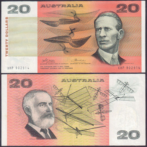 1974 Australia $20 Phillips/Wheeler (gVF) L001349